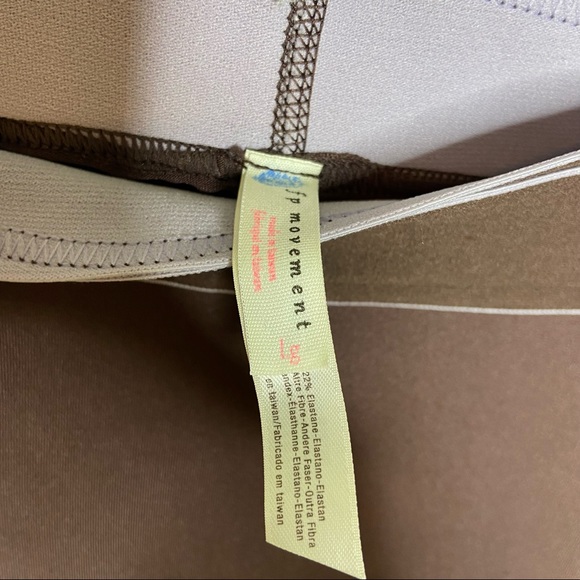 Free People Movement Barre Athletic Leggings Cocoa - Picture 4 of 7